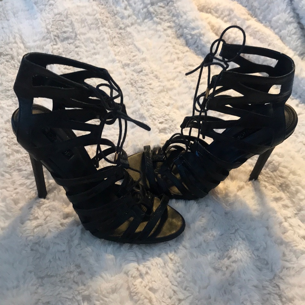 Topshop Lace Up Heels
